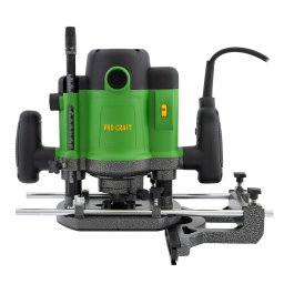 Freza pentru lemn ProCraft POB-2400, 2000W, 23000 rpm, set 12 freze