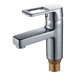 Baterie lavoar baie Mixxus Gavi 001 Nut, monocomanda, cromata, din silumin