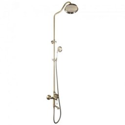 Coloana de dus Mixxus Premium Vintage Bronze 009-J din alama, finisaj bronz