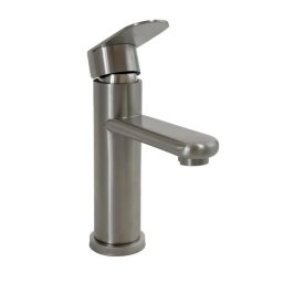 Baterie lavoar din inox periat cu racorduri si kit de fixare, Korman ZY1002