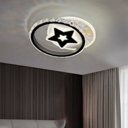 Aplica LED Hadley 24W alb/negru, design modern pentru hol si dormitor