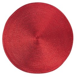 Suport de masa MagicHome pentru farfurie, 38 cm, rosu, antialunecare