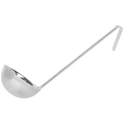 Polonic din inox MagicHome 470 ml pentru supa, cu maner lung