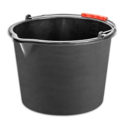Galeata de constructii ReCycled 12 L, plastic rezistent, cu cioc