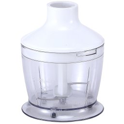 Tocator de alimente MagicHome 500 ml, compatibil cu mixerul Bonito, alb