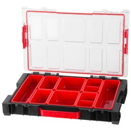 Organizator Qbrick System PRO 100 cu 8 compartimente si capac policarbonat