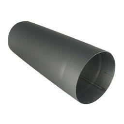 Tub de fum din otel gros 200 mm, 1000 mm, grosime 1,5 mm