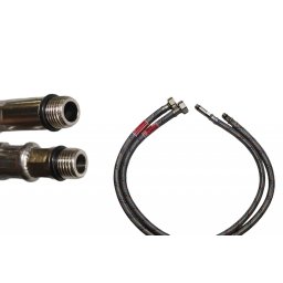Furtun de dus flexibil 80 cm, racord F1/2–M10, tip SET KOER