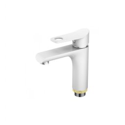 Baterie pentru lavoar Mixxus Dallas 001, alb, monocomanda