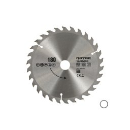 Disc circular pentru taiat lemn Rotor 180 mm, 30T, alezaj 22.23 mm