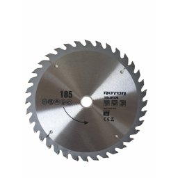 Disc circular pentru lemn ROTOR 185x20 mm, 36 dinti Vidia (36T)