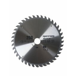 Disc circular pentru lemn Rotor 250 mm, 40 dinti, alezaj 32 mm