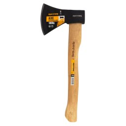 Topor Rotor 613, 1000 g, cu maner din lemn 38 cm pentru camping si gradina