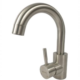 Baterie lavoar din otel inoxidabil MIXXUS SUS-001-C, monocomanda, finisaj crom