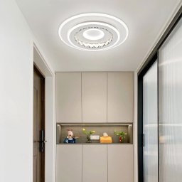 Lustra LED Doliana 70W, 50 cm, alb mat, 3 temperaturi de culoare