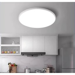 Plafoniera LED SOLIS 37 cm, 33W, lumina rece 6000K, alb