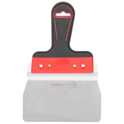 Spatula de glet Strend Pro Premium din inox, 170 mm, muchii rotunjite