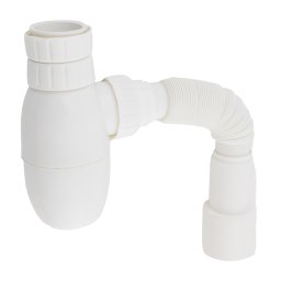 Sifon pentru pisoar K220 cu racord flexibil Ø40/40-50, Elefant