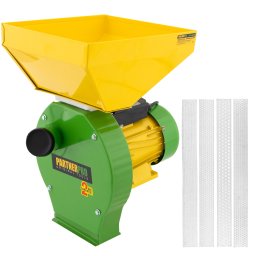 Moara electrica pentru cereale PartnerPro PP3900, 3900W, 240 kg/h, cu 4 site