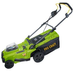 Masina de tuns iarba pe acumulator ProCraft PLM20, 2x20V, 37 cm, cos 35 L