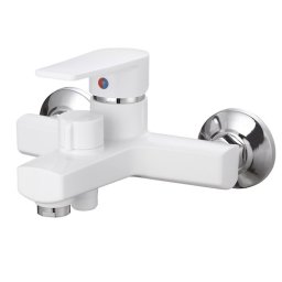 Baterie de cada monocomanda PLAMIX LEO-009 Euro White, alba