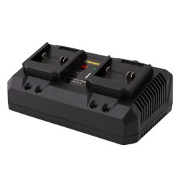 Incarcator dublu pentru acumulatori PartnerPro PP2A2 20V 2A, 2 sloturi