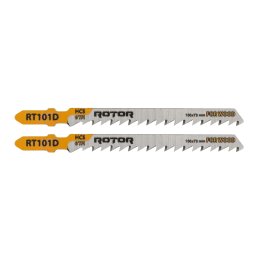 Set 2 panze fierastrau pendular pentru lemn Rotor RT101D, 100x75 mm