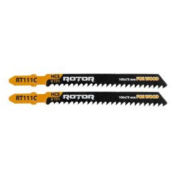 Set 2 panze pentru fierastrau pendular lemn Rotor RT111C, 100x75 mm