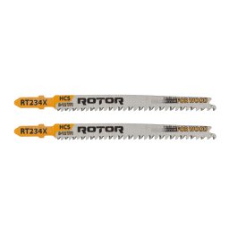 Set 2 panze pentru fierastrau pendular, lemn, 116x90 mm, ROTOR RT234X
