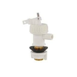 Mecanism rezervor WC cu buton din inox si plastic rezistent, Elefant EDD107