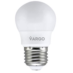 Bec LED G45 VARGO 7W E27 4000K lumina neutra, 665 lm pentru aplice