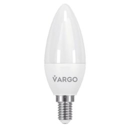 Bec LED C37 VARGO 5W E14, 4000K lumina neutra, 665 lm