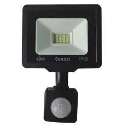 Proiector LED exterior 10W cu senzor de miscare, 6500K, IP65 Vargo