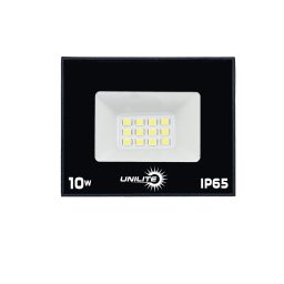 Proiector LED exterior UNILITE 10W, lumina rece 6500K, IP65