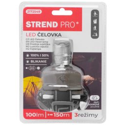 Lanterna frontala Strend Pro Headlight H833, 100 lm, zoom, 3 moduri