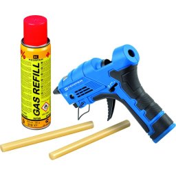 Pistol de lipit cu gaz Kemper 1067, set cu cartus si bete 10–12 mm
