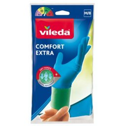 Manusi de menaj Vileda Comfort Extra, marimea M – extra absorbante, maini uscate