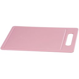 Tocator din plastic MagicHome, mediu, roz pudrat, 34x24,5x0,6 cm