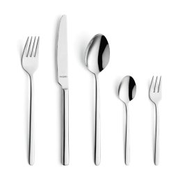 CUTE - Tacamuri inox 18/10 (6 persoane - 30 piese)