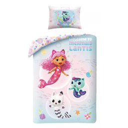 Gabby s Dollhouse: Lenjerie de pat - 100 x 135 cm