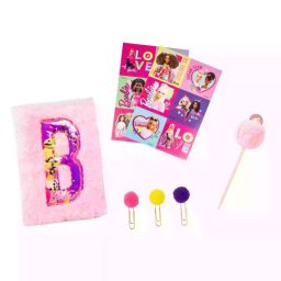 Barbie: Set de jurnal creativ cu copertă de pluș