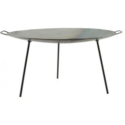 Disc pentru gratar, metalic, cu picioare, 48.5x31 cm, Perfect Home