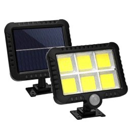 Proiector SOLAR 10W 6 CASETTE COB LF-1520 senzor de lumina si miscare