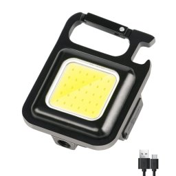 Mini lanterna portabila 800 lumeni cu baza magnetica
