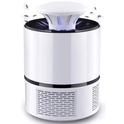 Lampa UV NOVA NV-818 Anti-Insecte cu capcana Vacuum alimentare USB Alb