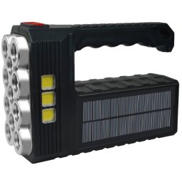 Lanterna LED cu incarcare solara si USB 3 moduri 11 leduri ST-11