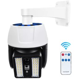 Lampa solara tip camera HW51182 66 SMD LED senzor telecomanda