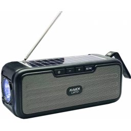 Radio portabil tip boxa cu panou solar Bluetooth L8TD 10W 1200 mAh