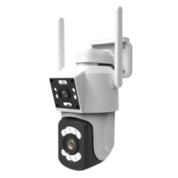 Camera de supraveghere WIFI cu lentila duala 4K Rezolutie 3MP