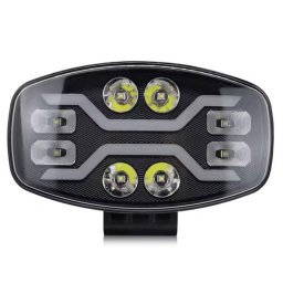 Proiector auto LED 9 inch 120W de 22000LM pozitie faza avarii 12V/24V pentru camioane utilaje